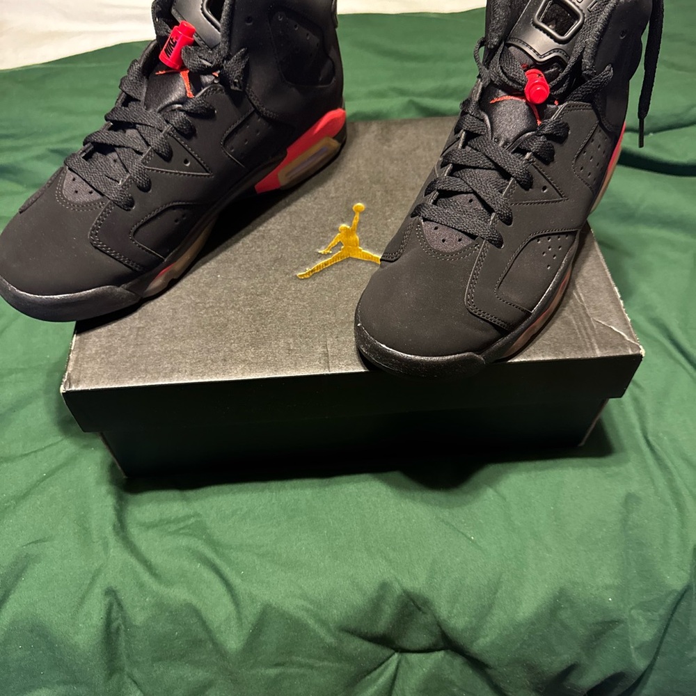 ✨ Air Jordan 6 Retro “Black Infrared” (2019) – Men’s Size 6.5 ✨